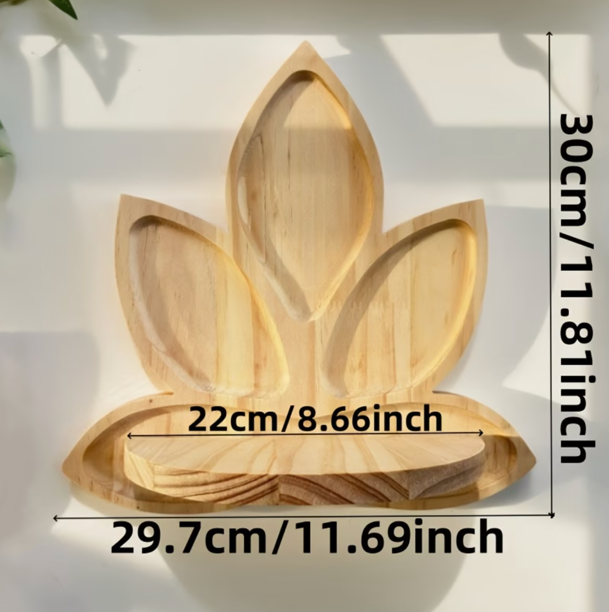 Lotus & Co. | Bohemian Wooden Lotus Floating Shelf