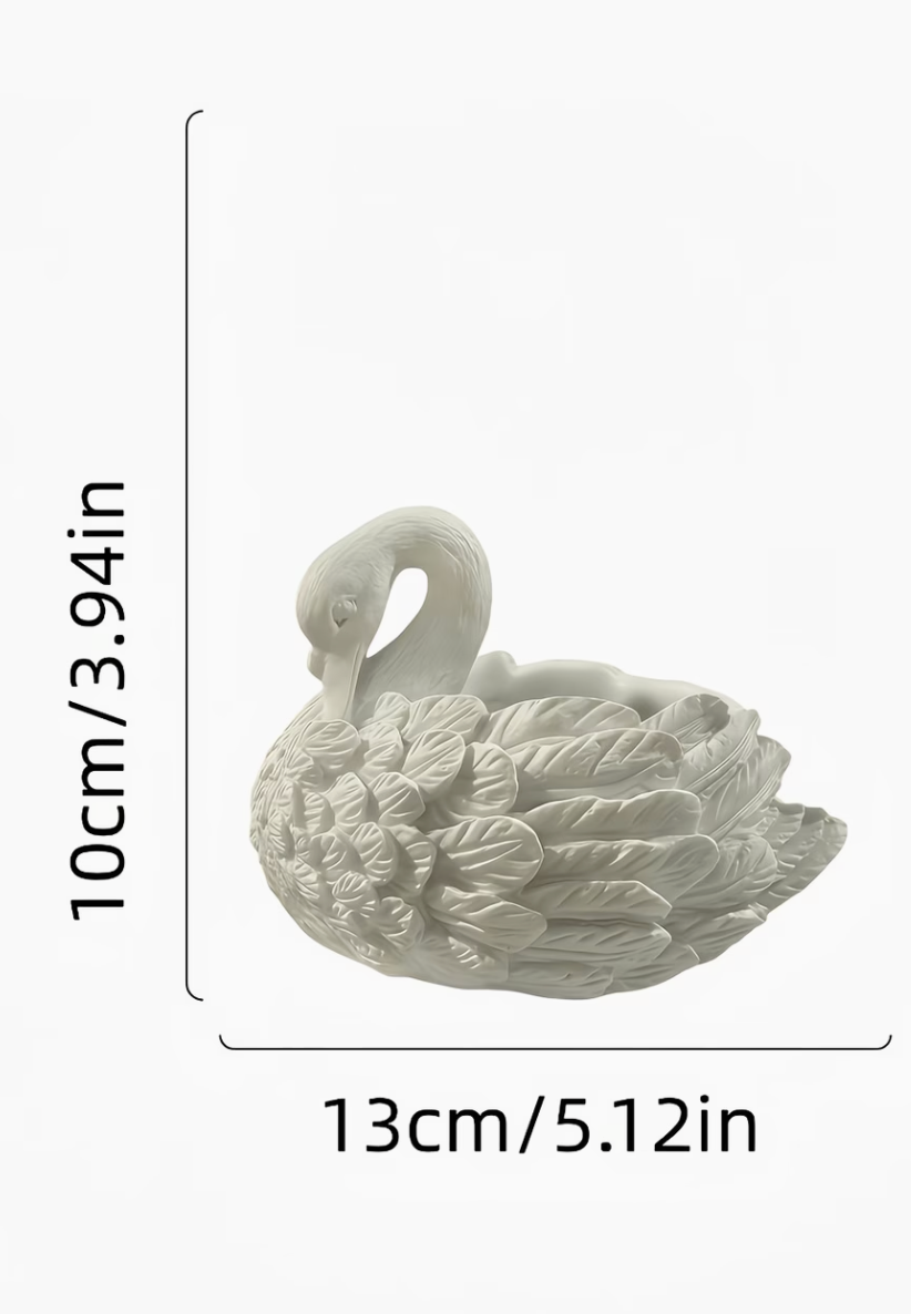 Cygne | Swan Shaped Decorative Vase Elegant Home Décor