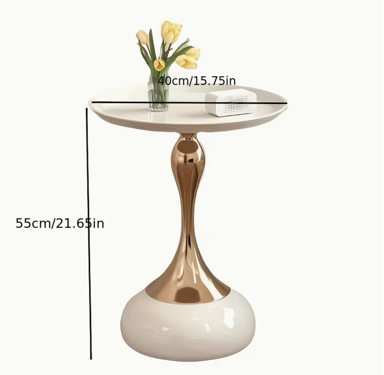 Forma | Minimalist Hourglass Side Table