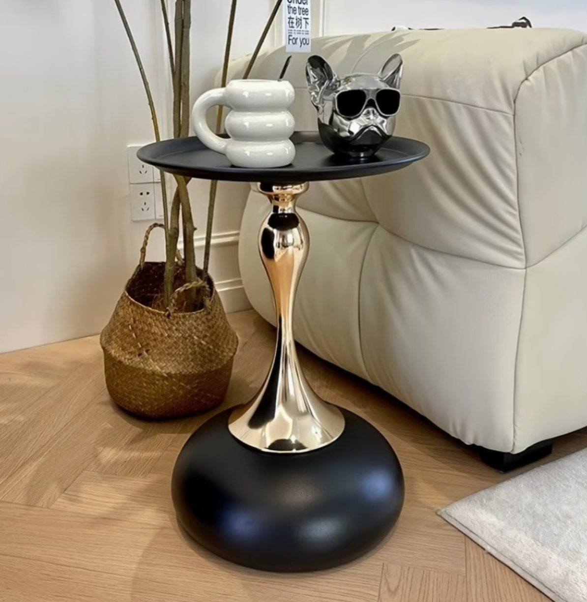 Forma | Minimalist Hourglass Side Table