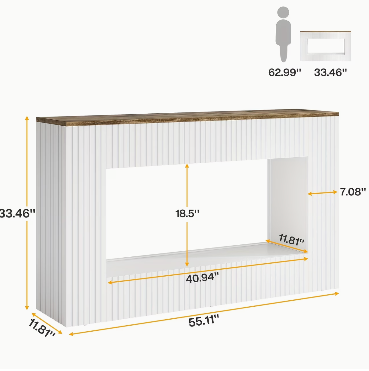 Homestead | 55" Farmhouse Console Table