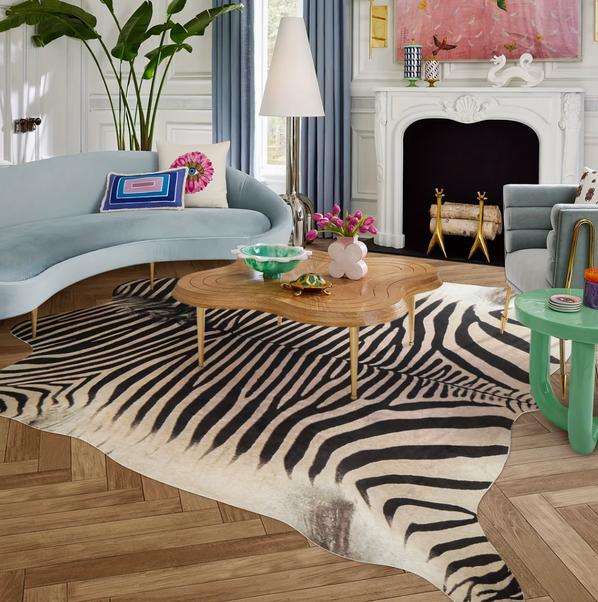 Maverick | Faux Hide Area Rug