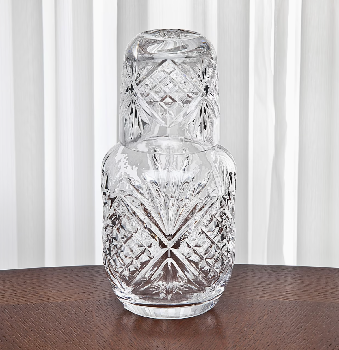 Nocturne | Glass Bedside Carafe  with Cup