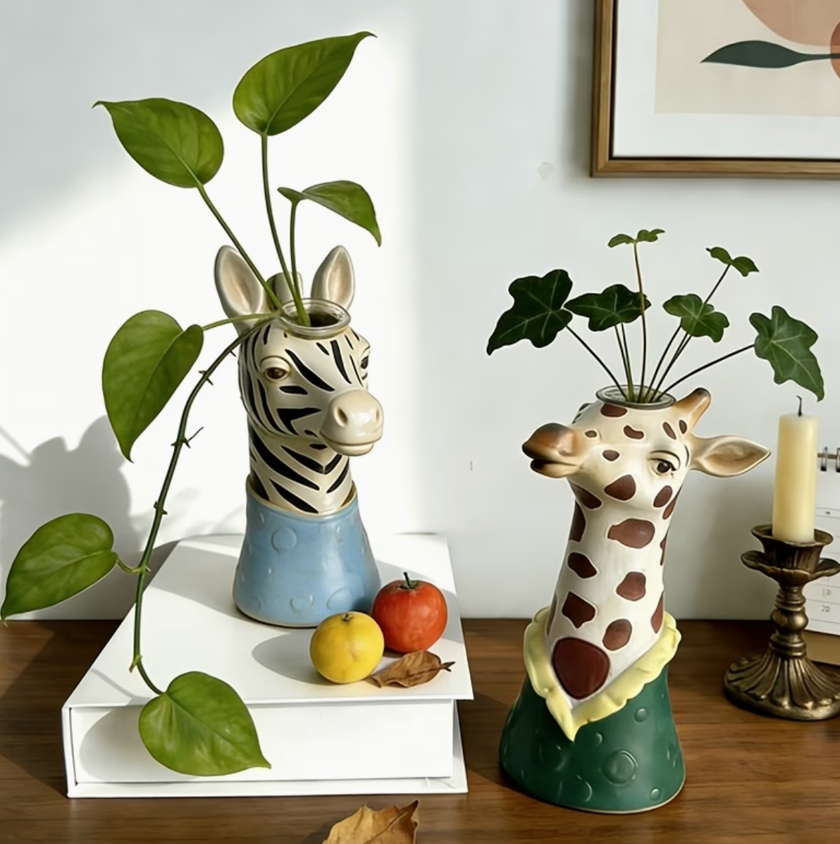 Savanna Form | Nordic Animal-Inspired Ceramic Decorative Vase
