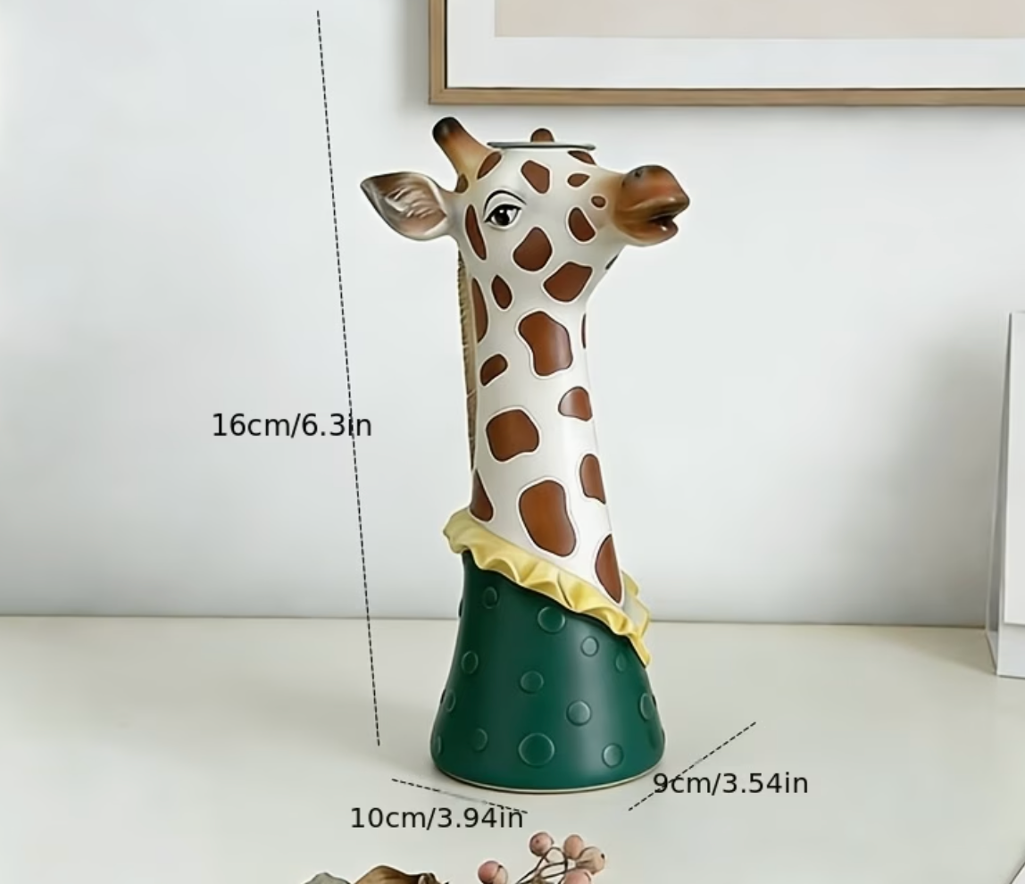 Savanna Form | Nordic Animal-Inspired Ceramic Decorative Vase