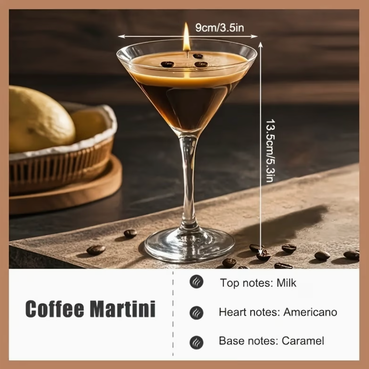 Espresso Yourself | Coffee Martini Caramel Scented Candle