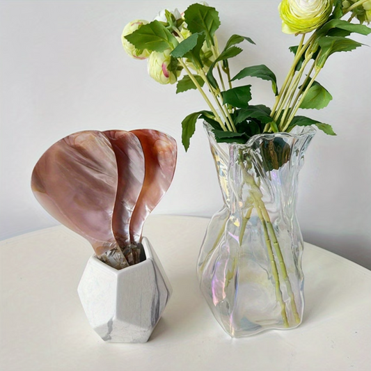 Côte | Natural Conch Shell Powder Luxury Spoon & Fork Tableware Set